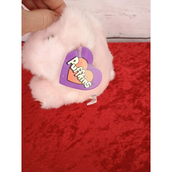 Swibco Puffkins Percy the Pink Pig 1994 Stuffed Animal Plush - Picture 3 of 7